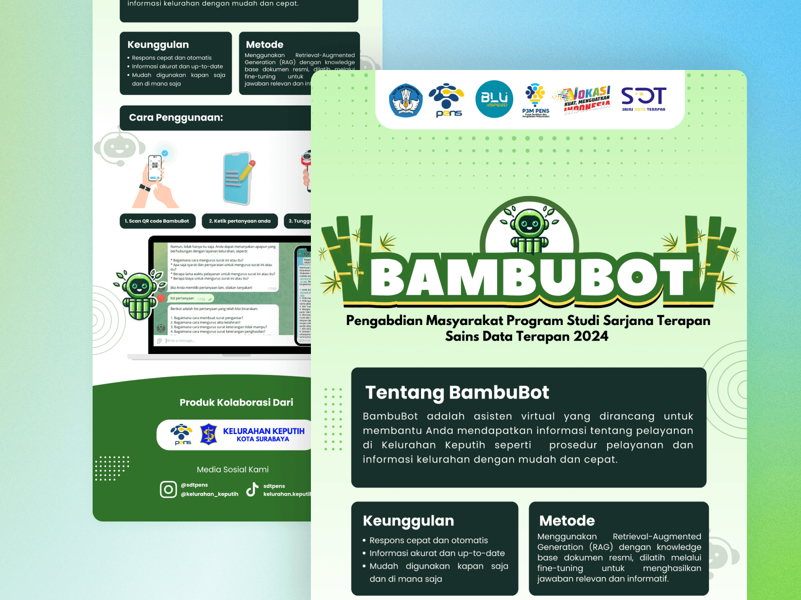 Bambubot: Chatbot Kelurahan Keputih