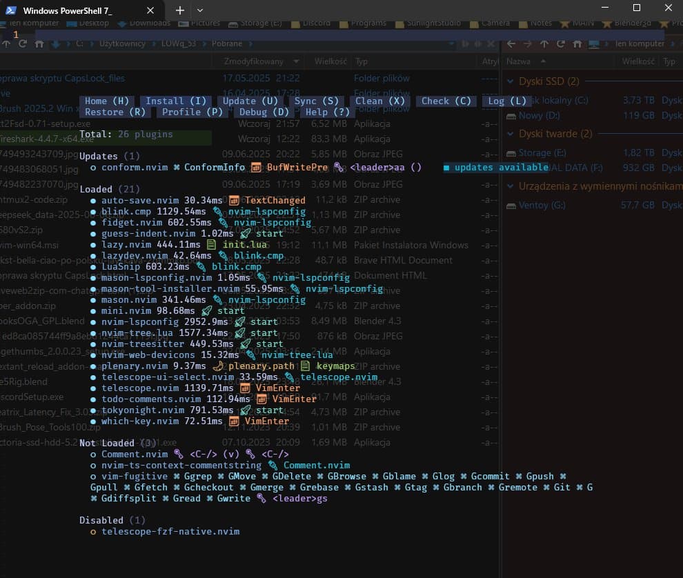 Neovim screenshot