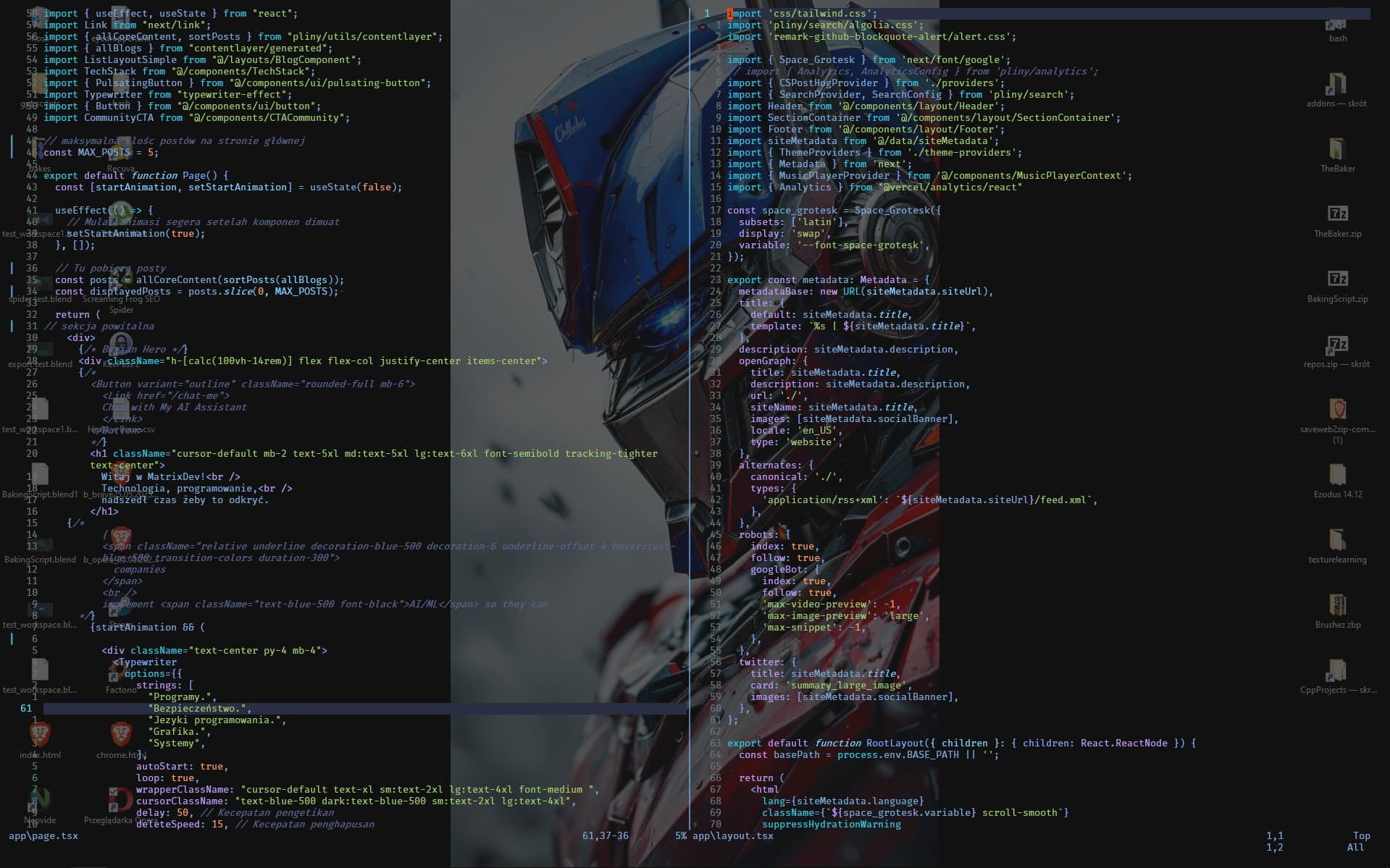 Neovim screenshot
